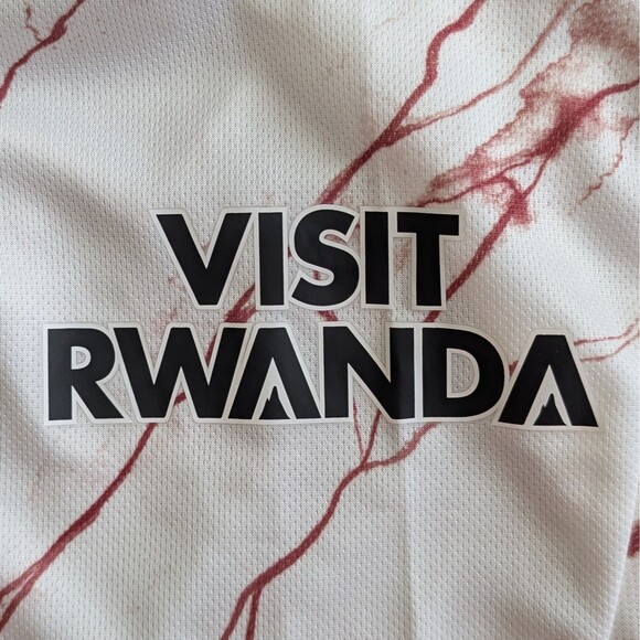 New Adidas Arsenal Away Football Shirt 2020-21 Soccer Jersey White Men's Large - Picture 6 of 10